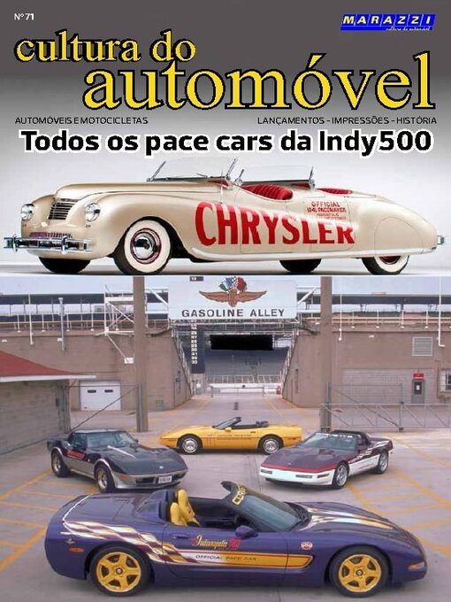 Title details for Cultura do Automóvel by EDICASE GESTAO DE NEGOCIOS EIRELI - Available
